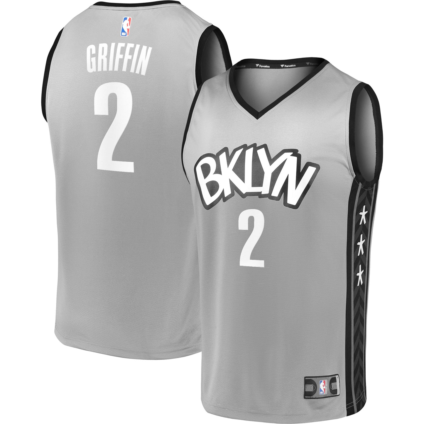 Blake Griffin Brooklyn Nets Fanatics Branded 2020/21 Fast Break Replica Player Jersey - Statement Edition - Charcoal