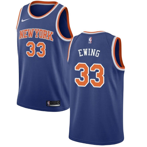 Youth New York Knicks Patrick Ewing Icon Edition Jersey - Royal Blue