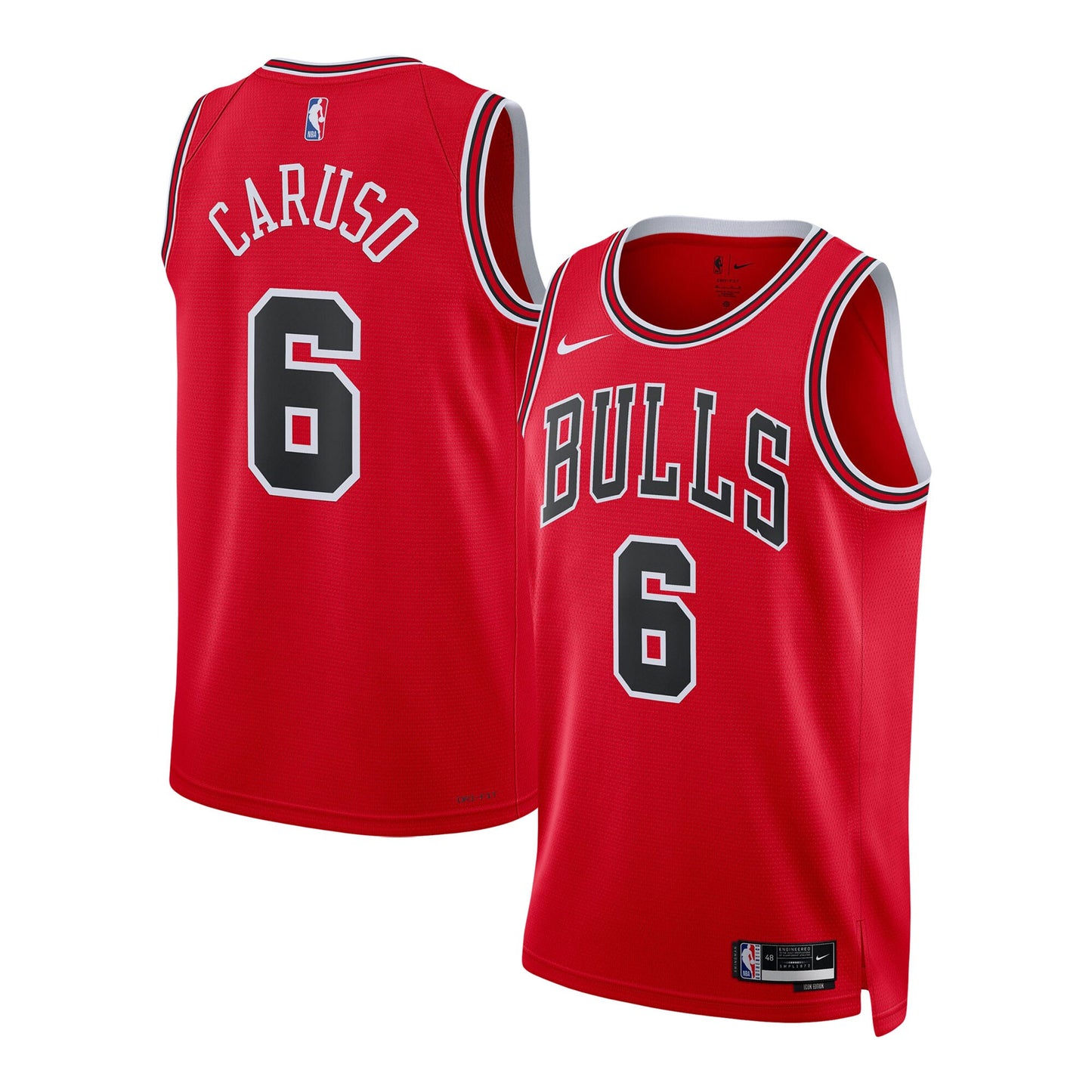 Alex Caruso Chicago Bulls Nike Unisex Swingman Jersey - Association Edition - Red