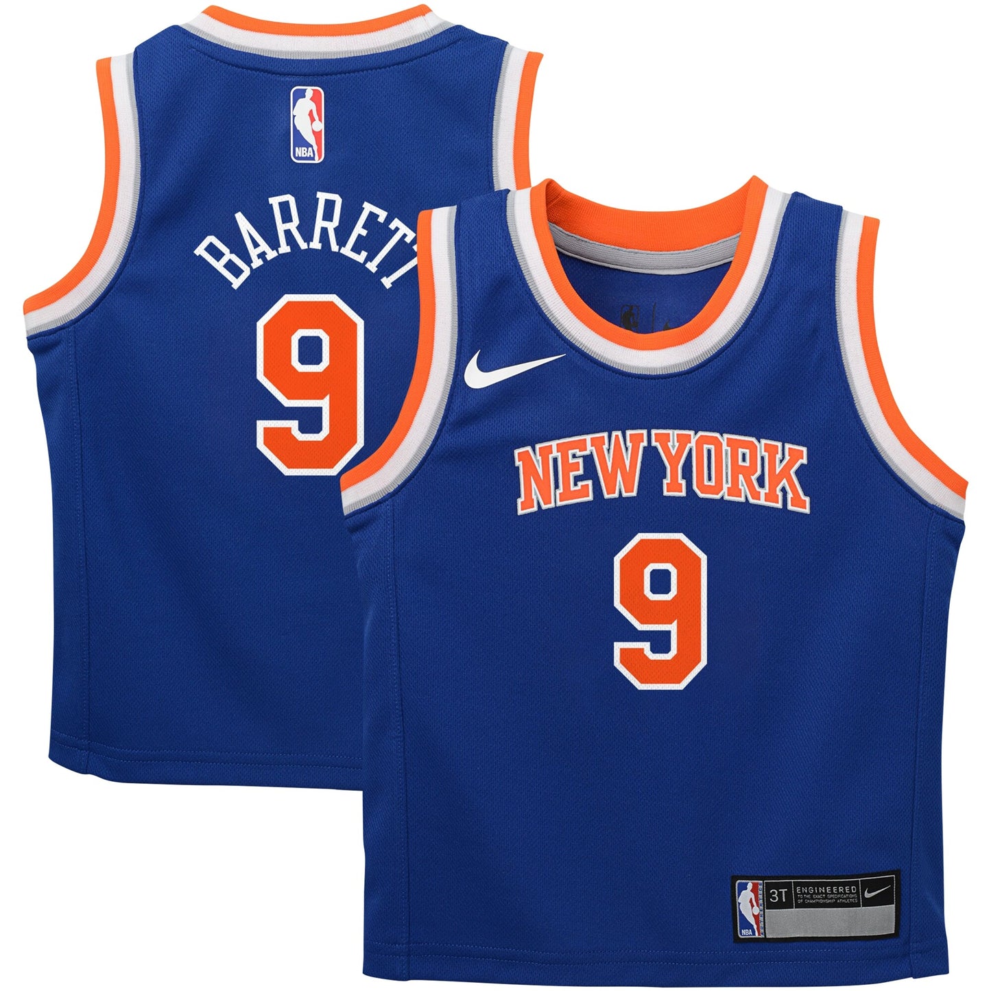 RJ Barrett New York Knicks Nike Infant Swingman Player Jersey - Icon Edition - Blue