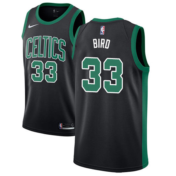 Men's Boston Celtics Larry Bird Statement Edition Jersey - Black