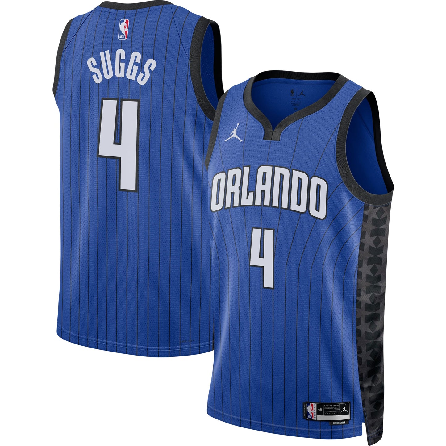 Jalen Suggs Orlando Magic Jordans Brand Unisex Swingman Jersey - Statement Edition - Blue