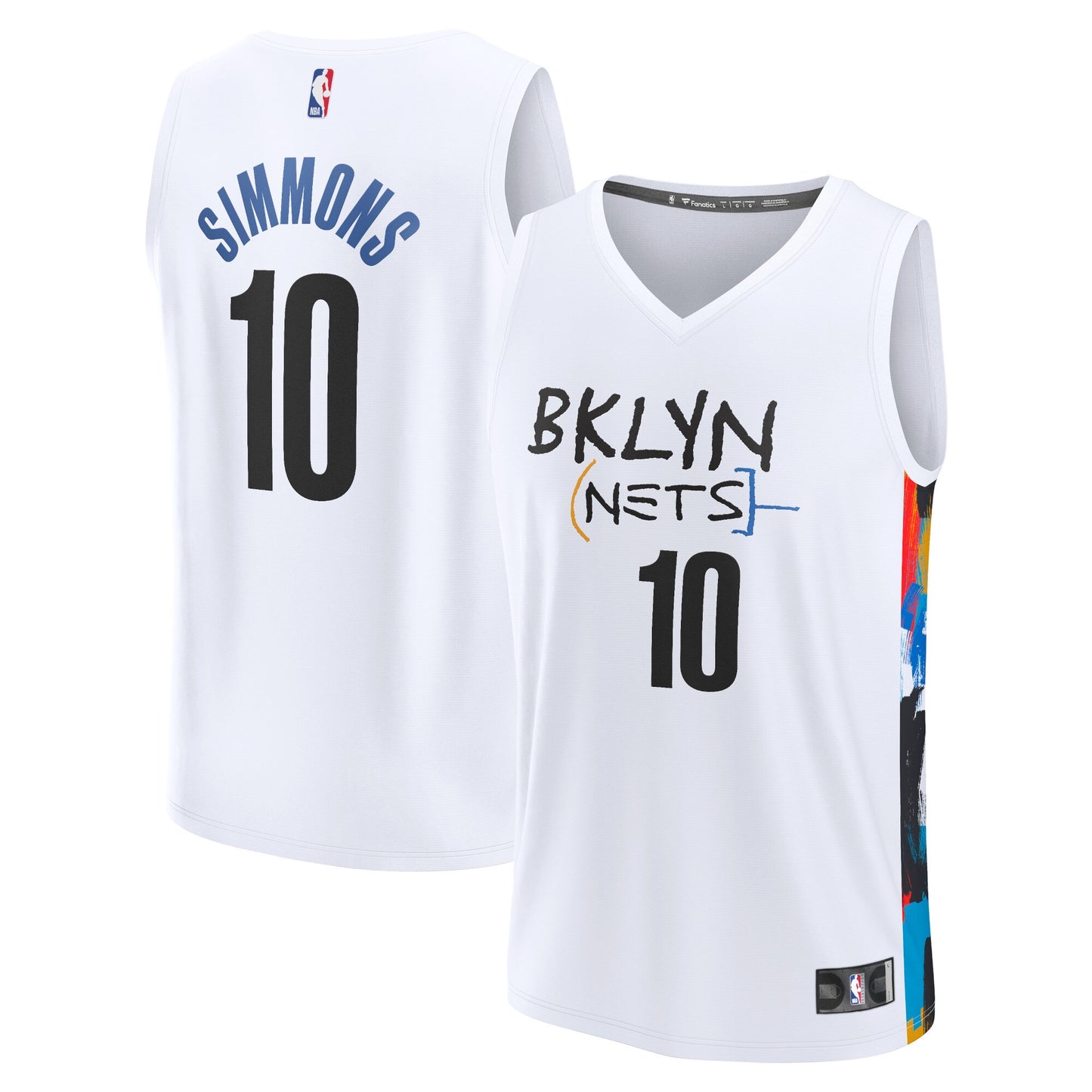 Ben Simmons Brooklyn Nets Fanatics Branded 2022/23 Fastbreak Jersey - City Edition - White