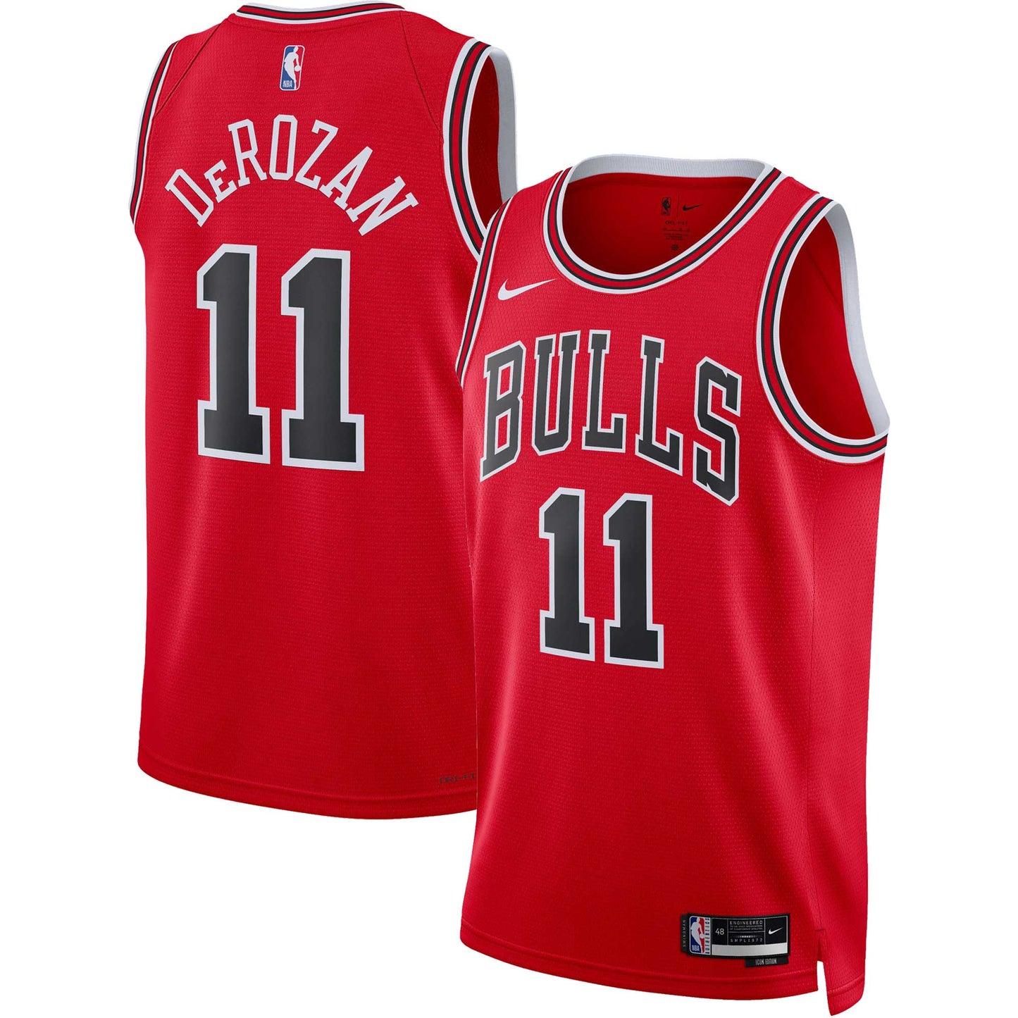 DeMar DeRozan Chicago Bulls Nike Unisex Swingman Jersey - Association Edition - Red