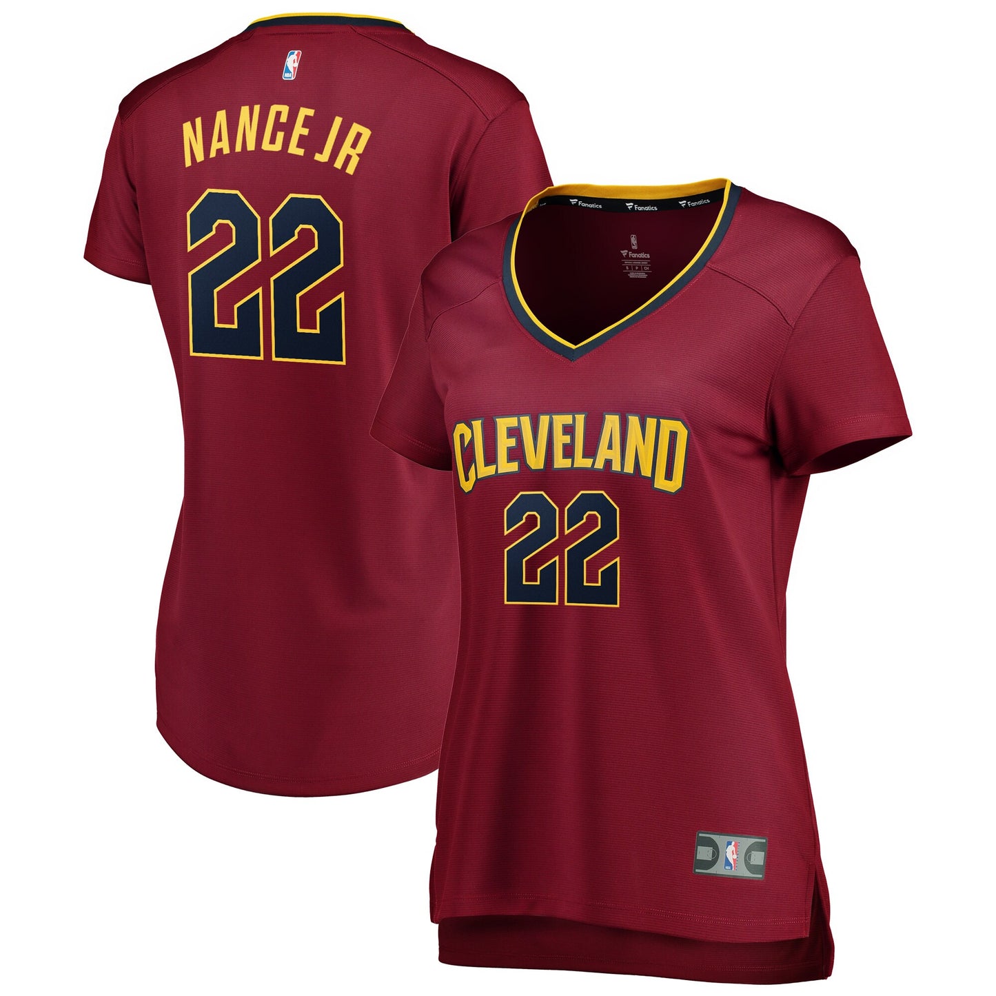 Larry Nance Jr. Cleveland Cavaliers Fanatics Branded Women's Maroon Fast Break Player Jersey - Icon Edition