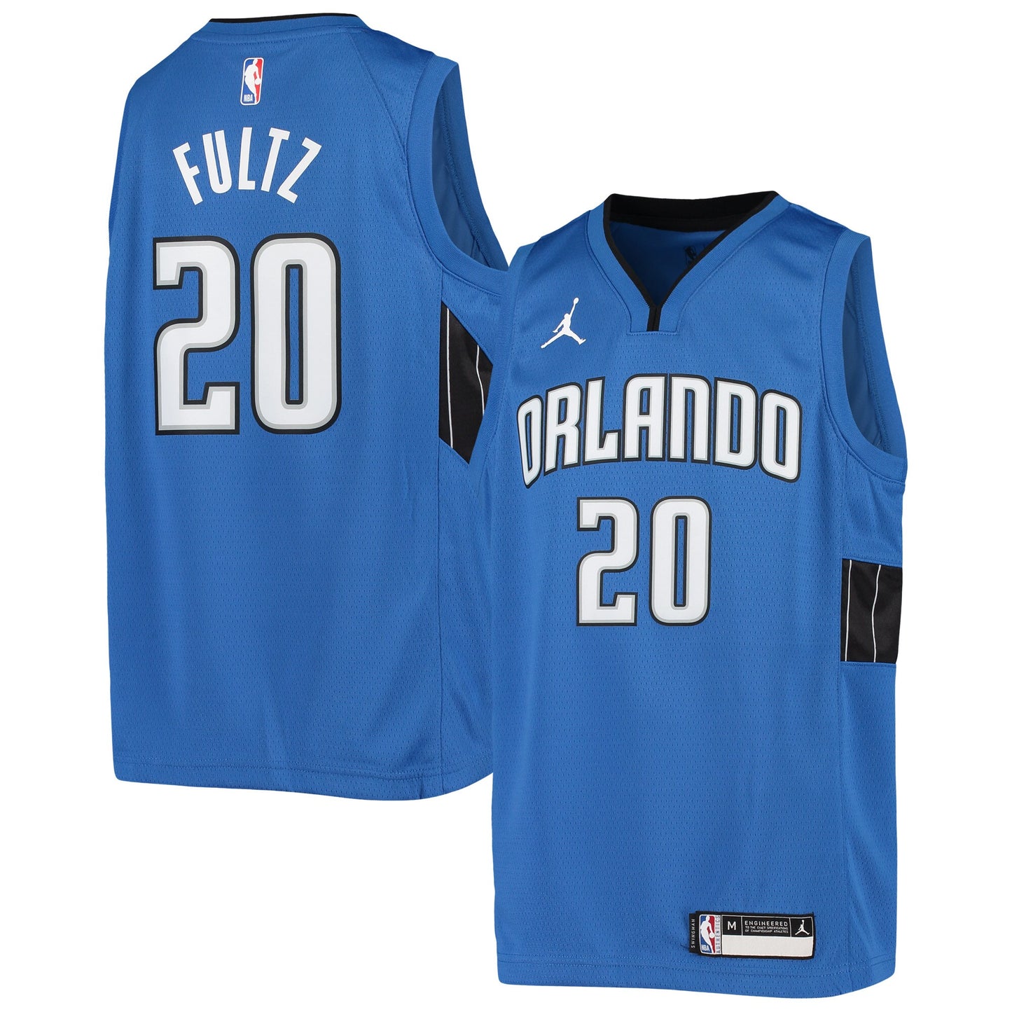 Markelle Fultz Orlando Magic Jordans Brand Youth 2020/21 Swingman Jersey - Statement Edition - Blue