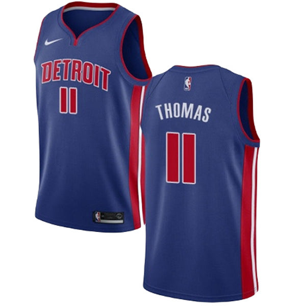 Men's Detroit Pistons Isiah Thomas Icon Edition Jersey - Royal