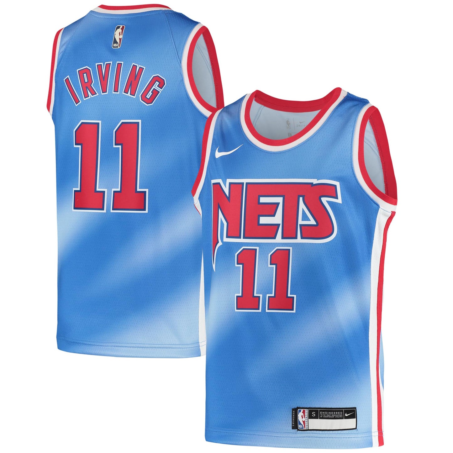 Kyrie Irving Brooklyn Nets Nike Youth 2020/21 Jersey - Classic Edition - Light Blue