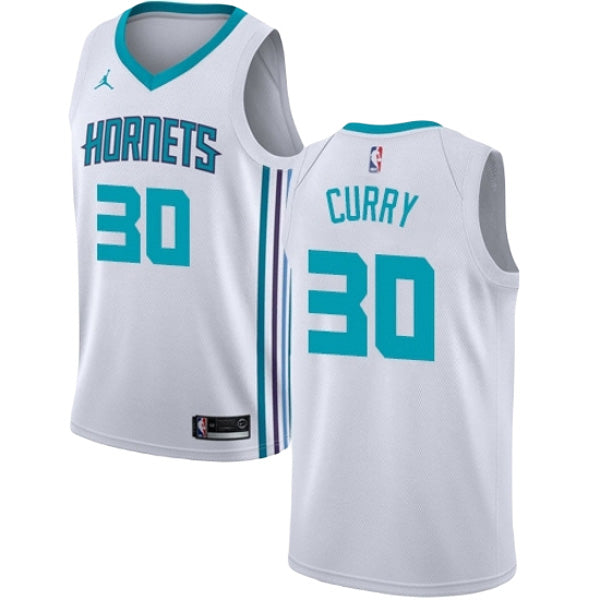 Men's Charlotte Hornets Dell Curry Association Jersey - White