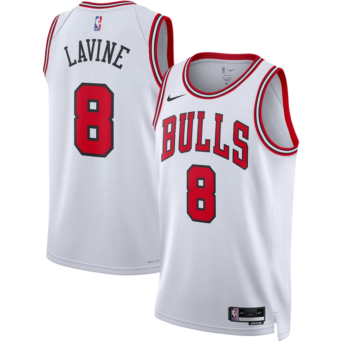 Zach LaVine Chicago Bulls Nike Unisex Swingman Jersey - Association Edition - White