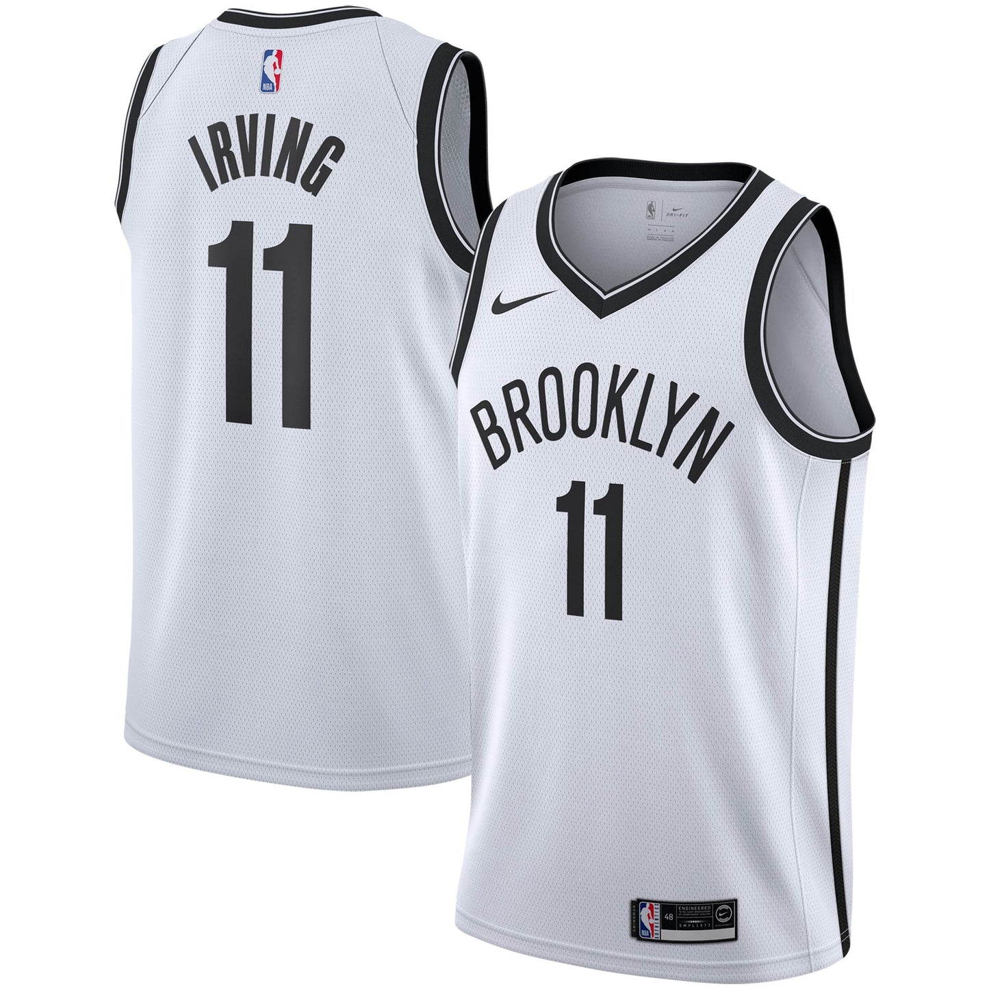 Kyrie Irving Brooklyn Nets Nike 2019/2020 Swingman Jersey - Association Edition - White